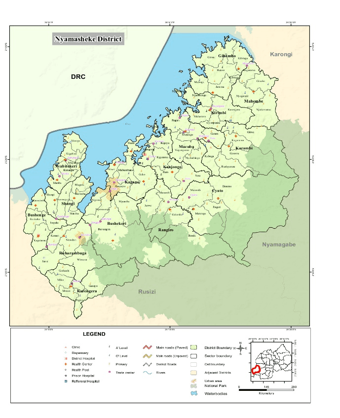 Map location